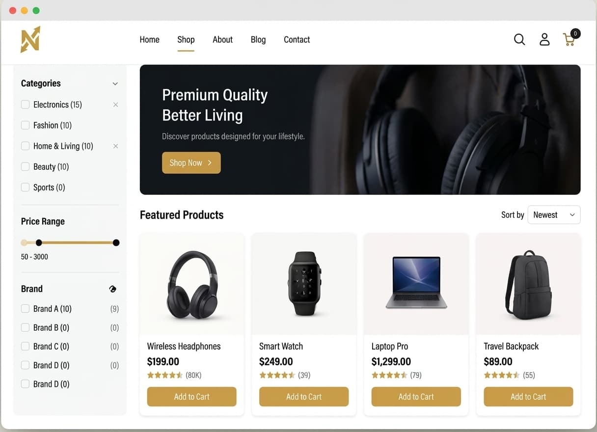 E-Commerce Storefront
